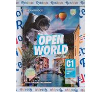 OPEN WORLD ADVANCED C1 STUDENT'S BOOK PACK - (9781108891509) + Materiali didattici - Rebillo