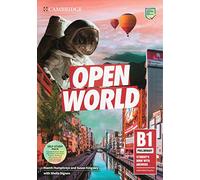 Open World. B1 Preliminary. Self Study Pack. Student's Book with Answers. Per le Scuole superiori. Con espansione online. Con File audio per il ... WB w Answers w Audio Download and Class Audio