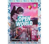 OPEN WORLD KEY A2 STUDENT'S BOOK + WORKBOOK + EBOOK - (9781108636520) + Materiali didattici - Rebillo