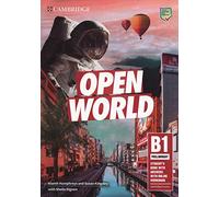 Open world preliminary. B1 student's book with answers with online workbook