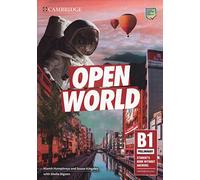 Open World. Preliminary B1. Student's book without answers. Per le Scuole superiori. Con e-book. Con espansione online