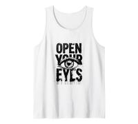 Open Your Eyes, Maglietta da Uomo da Donna con Occhi Aperti Canotta