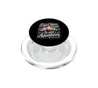 Open Your Heart To New Adventures Esplora il viaggio - PopSockets PopGrip per MagSafe