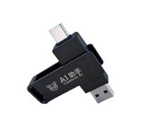 OpenClaw+HermesAgent AI Assistant USB Flash Drive USB-A + Type-C AI Flash Drive Dual System 128G