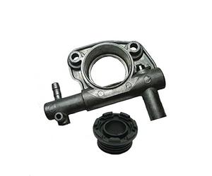 Opengardenweb Pompa Olio Catena Compatibile + Vite Senza Fine 7 Denti per Motosega OLEO Mac 936 940 947 952 ed EFCO 136 140 147 152