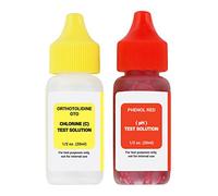 Opengardenweb Ricarica Test Kit Piscine e Spa 20cc| per Test Kit PH, Cloro Libero e Bromo Tipo Bestway| Refill Bottle Test Kit Acque Termali, Piscine e Spa