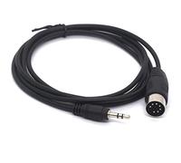 OpenII - Cavo Din a 7 pin a stereo da 3,5 mm, per iPod, iPhone e MP3, per sistemi stereo quad Bang & Olufsen e Naim. 1 metro.