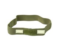 Openland Occhi di Gatto Alti - Fascetta Rifrangente Elmetto 3 cm con Pannello a strappo - Alta Visibilità Notturna, Elastica, Tattica, per IR/ID - Uso Militare, Softair, Outdoor