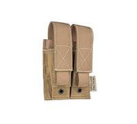 Openland Tactical N.E.R.G. Doppio Porta Caricatore Pistola MOLLE in Nylon 1000D - Chiusura in hook-and-loop - 12x10 cm - Tattico Militare per Softair, Forze dell’Ordine, Outdoor (Coyote Tan)