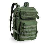 Openland Zaino Tattico 40LT - Zaino Militare con Sistema MOLLE, Tasche Multiple, Spallacci Imbottiti, Fascia Lombare Regolabile - Escursioni, Outdoor, Missioni e Viaggi (OD Green)