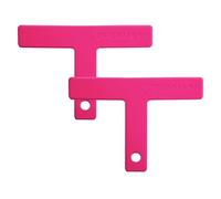 OPENMOON Marche T Colore Silica per Attori, 1 Confezione da 2 Pezzi (Colore Rosa)