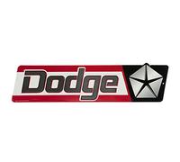 OpenRoad Brands Tin Street Sign Dodge, Lavorato a sbalzo Red