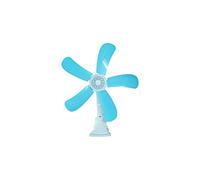 openspaceshop Mini ventilatore 5 pale con pinza snodabile da tavolo scrivania viaggio J599
