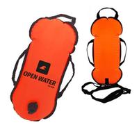 OpenWater Open Water Swimming Buoy Orange, Boot di Sicurezza Unisex Adulto, Arancione, M