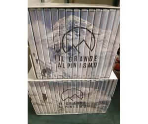 OPERA COMPLETA DUE BOX COFANETTI 35 DVD IL GRANDE ALPINISMO STORIE D'ALTA QUOTA