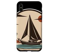 Opera d'arte a vela Catamarano da spiaggia Sailor Custodia per iPhone XS Max