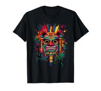Opera d'arte azteca Maya Mitologia messicana Serpente piumato Maglietta