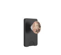 Opera d'arte del ritratto di leopardo espressivo PopSockets PopWallet per MagSafe