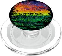 Opera d'arte del sud-ovest equestre di notte stellata di cavalli selvaggi PopSockets PopGrip per MagSafe