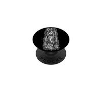 Opera d'arte della dea serpente Pegaso Luna Dark Mitologia PopSockets PopGrip Adesivo