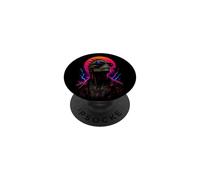 Opera d'arte extraterrestre alieno rettiliano retrò PopSockets PopGrip Adesivo