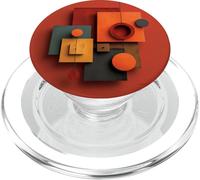 Opera d'arte geometrica astratta minimalista moderna PopSockets PopGrip per MagSafe