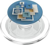 Opera d'arte geometrica astratta minimalista moderna PopSockets PopGrip per MagSafe