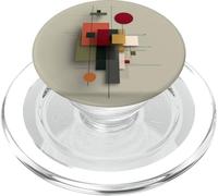 Opera d'arte geometrica astratta minimalista moderna PopSockets PopGrip per MagSafe