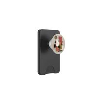 Opera d'arte geometrica astratta minimalista moderna PopSockets PopWallet per MagSafe