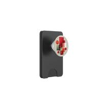 Opera d'arte geometrica astratta minimalista moderna PopSockets PopWallet per MagSafe