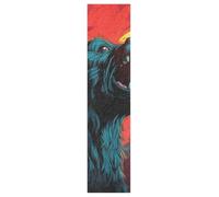 Opera D'arte Gorilla Che Ulula Fogli di Grip Tape per Skateboard e Longboard Anti-Bolle e Antiscivolo per Ragazzi