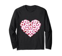 Opera d'Arte Palla da Calcio a Forma di Cuore Maglia a Manica