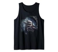 Opera d'Arte per Amanti degli Uccelli | Uccello Motivo Animale Canotta