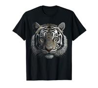 Opera d'arte Tigre Bianca - Mandala Animal Art Tigre Maglietta