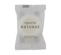 OPERA NATURAE® SAPONETTA TONDA A BASE DI SAPONE 100% VEGETALE DALLA PROFUMAZIONE DELICATA - 1 cartone da 300 saponette da 15gr