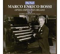 Opera Omnia Per Organo 1 - Marco Enrico Bossi (Audio Cd)