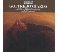 Goffredo Giarda Goffredo Giarda: Opera Omnia Per Organo (CD) Album