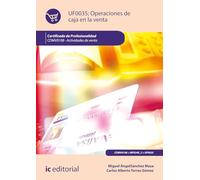 Operaciones de caja en la venta. COMV0108 - Actividades de venta