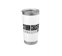 Operaio della linea elettrica Storm Chaser Lineman Bicchiere termico in acciaio inox doppia parete