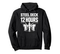 Operaio Offshore Rig Worker Offshore Crew Oil Rig Worker Felpa con Cappuccio