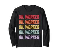 Operaio petrolifero Maglia a Manica