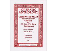 Operatic Anthology Vol.3: For Tenor and Piano