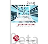Operation Contracts: Software, Data Structure, List of Data Structures