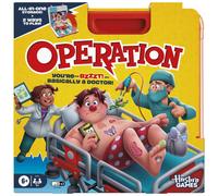 Operation Electronic Board Game with All-in-One Carrying Case 2 Ways to Play
