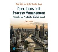 Operations and Process Management: Slack:OPM 6th Ed-Slack, Nigel-Copertina fless