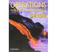Operations and Supply Management: The Core – McGraw-Hill Education