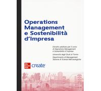 Operations management e sostenibilità. Con e-book - AA.VV.