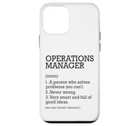 Operations Manager Definizione del lavoro Personalizzato Divertente Custodia per iPhone 12 mini