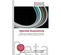 Operator Associativity: Programming Languages, Mathematical Notation, Operator, Order of Operations, Bracket, Syntax Error