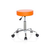 OPERATOR II - Sgabello girevole Arancione